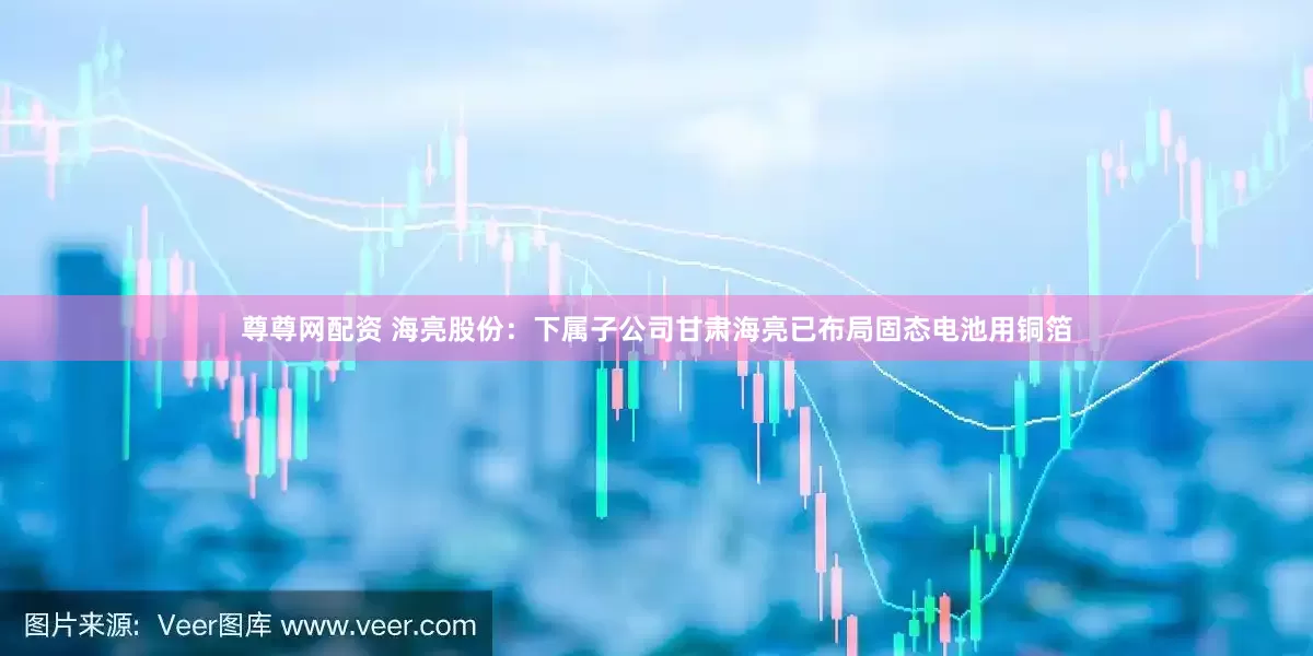 尊尊网配资 海亮股份：下属子公司甘肃海亮已布局固态电池用铜箔