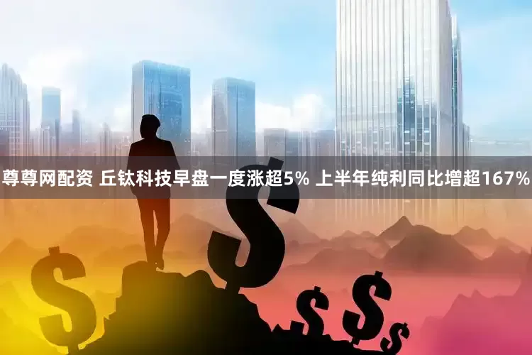 尊尊网配资 丘钛科技早盘一度涨超5% 上半年纯利同比增超167%